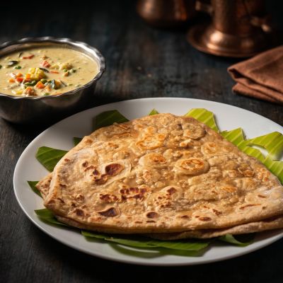 chapathi with white kuruma